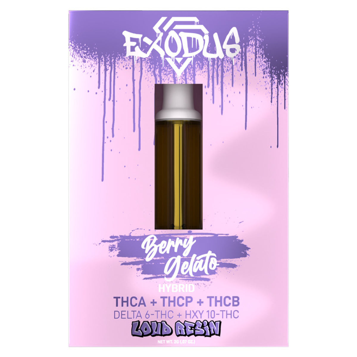 Exodus Zooted Loud Resin 2g Carts