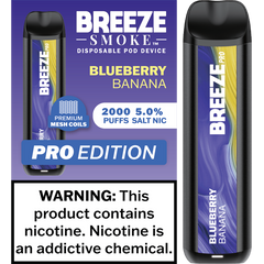 Breeze Smoke Pro 2000 Blueberry Banana