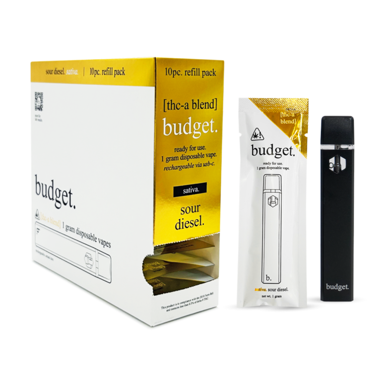 Budget THC-A Blend 1 Gram Disposable Pens