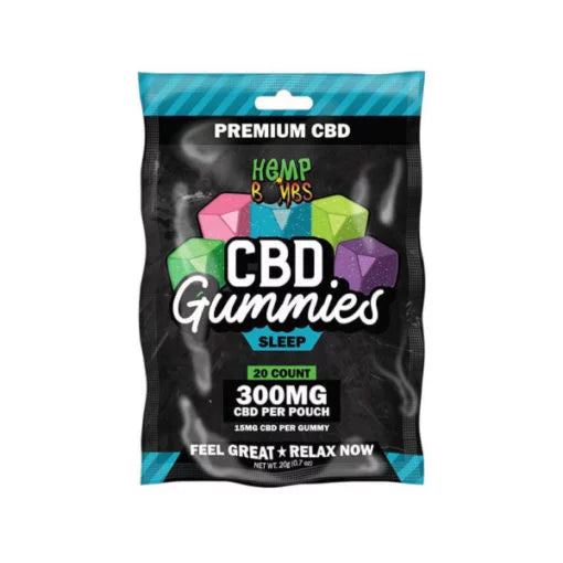 Hemp Bombs CBD Gummies Sleep 300mg