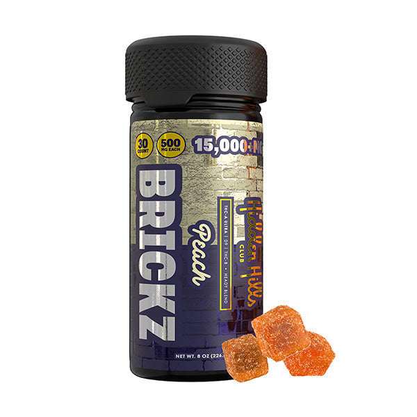 Hidden Hills Blend Brickz THC-A Gummies 15,000 MG(500 Mg Per Gummy)