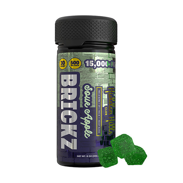 Hidden Hills Blend Brickz THC-A Gummies 15,000 MG(500 Mg Per Gummy)