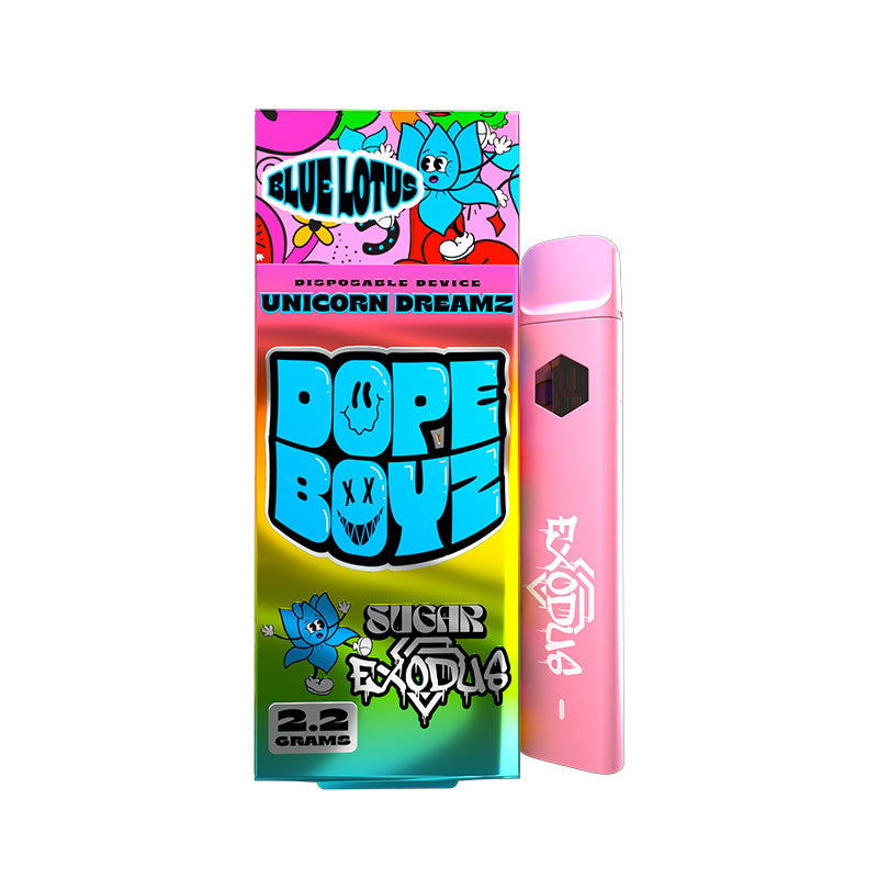 Sugar Exodus Dope Boyz Blue Lotus Mushroom Disposable 2.2g