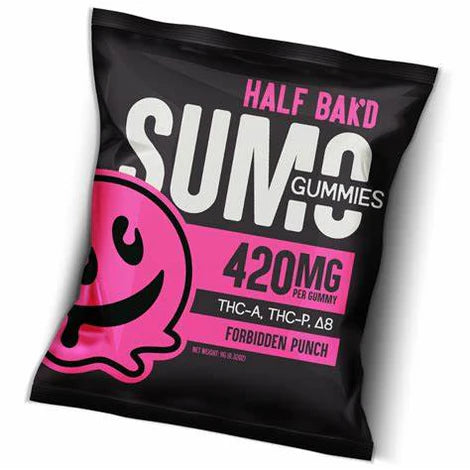 Sumo Gummies HALF BAK'D 420 MG Per Gummy(2 Count)