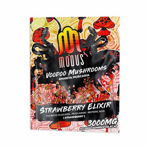 Modus Voodoo Mushroom Gummies 3000mg