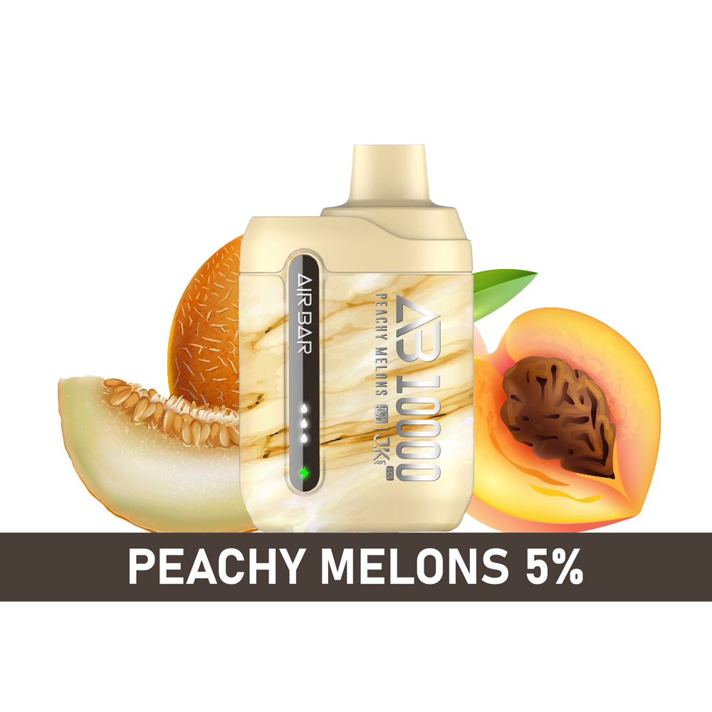 Airbar 10,000 Peachy Melons 5%