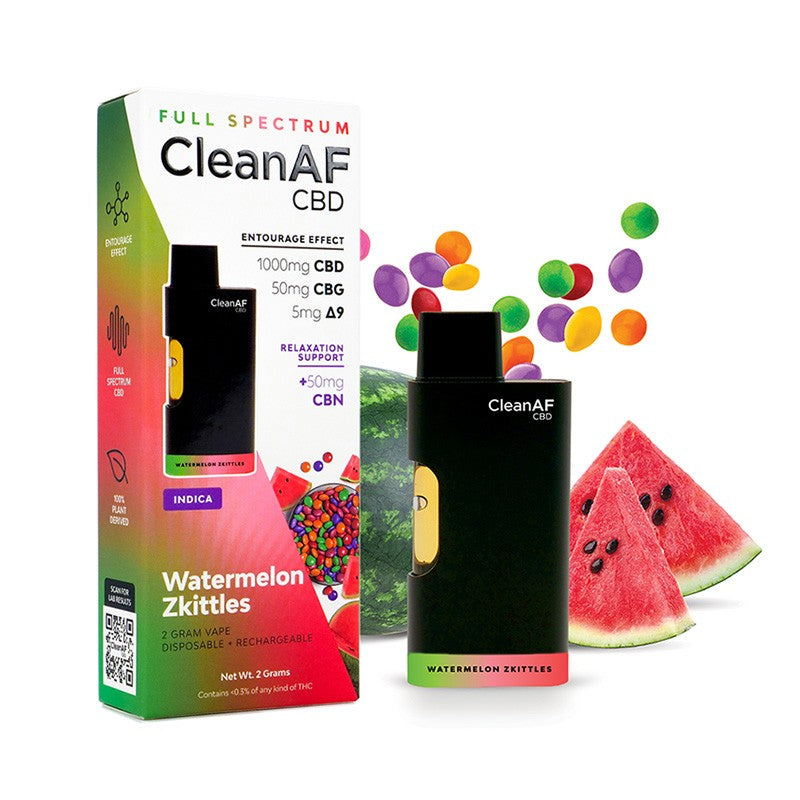 CleanAF CBD Full Spectrum Disposable Vape Pen 2000mg