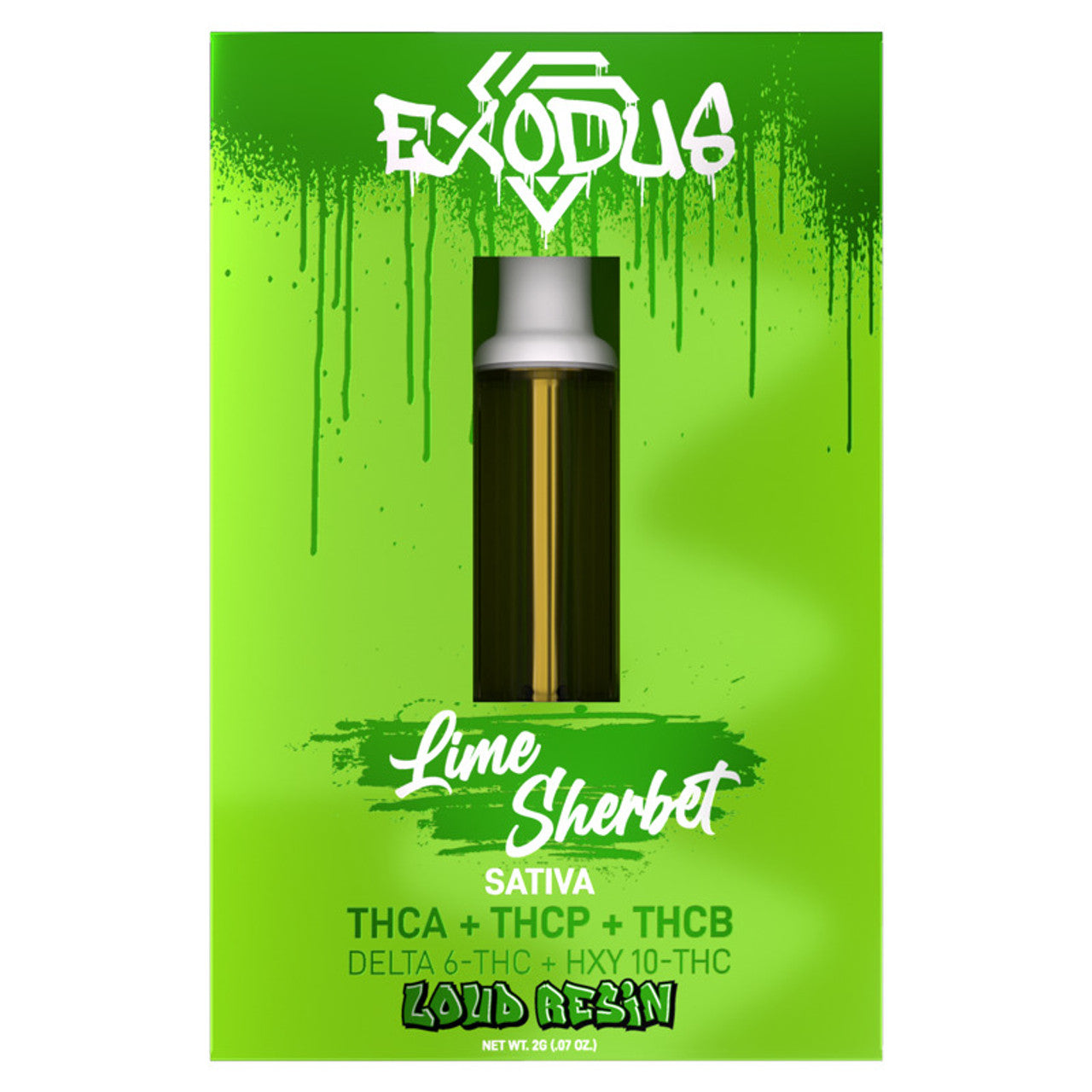 Exodus Zooted Loud Resin 2g Carts