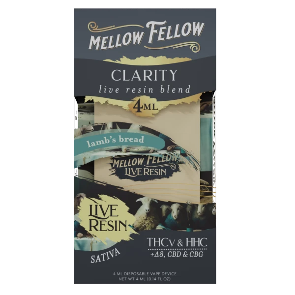 Mellow Fellow Live Resin 4G Disposable