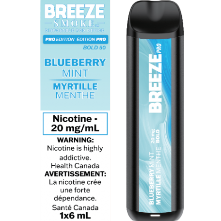 Breeze Smoke Pro 2000 Blueberry Mint