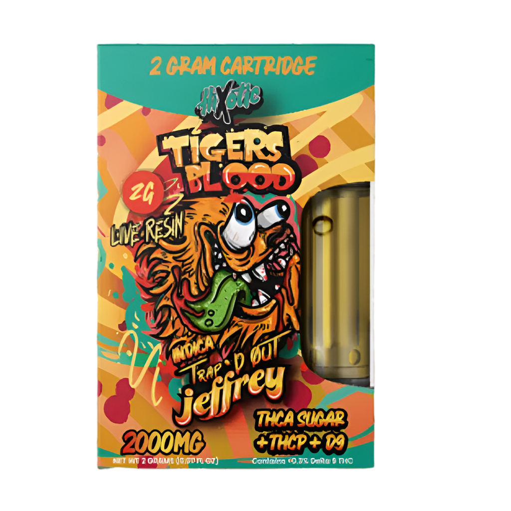 Hixotic Trap’d Out Jeffrey Vape Cartridge 2g