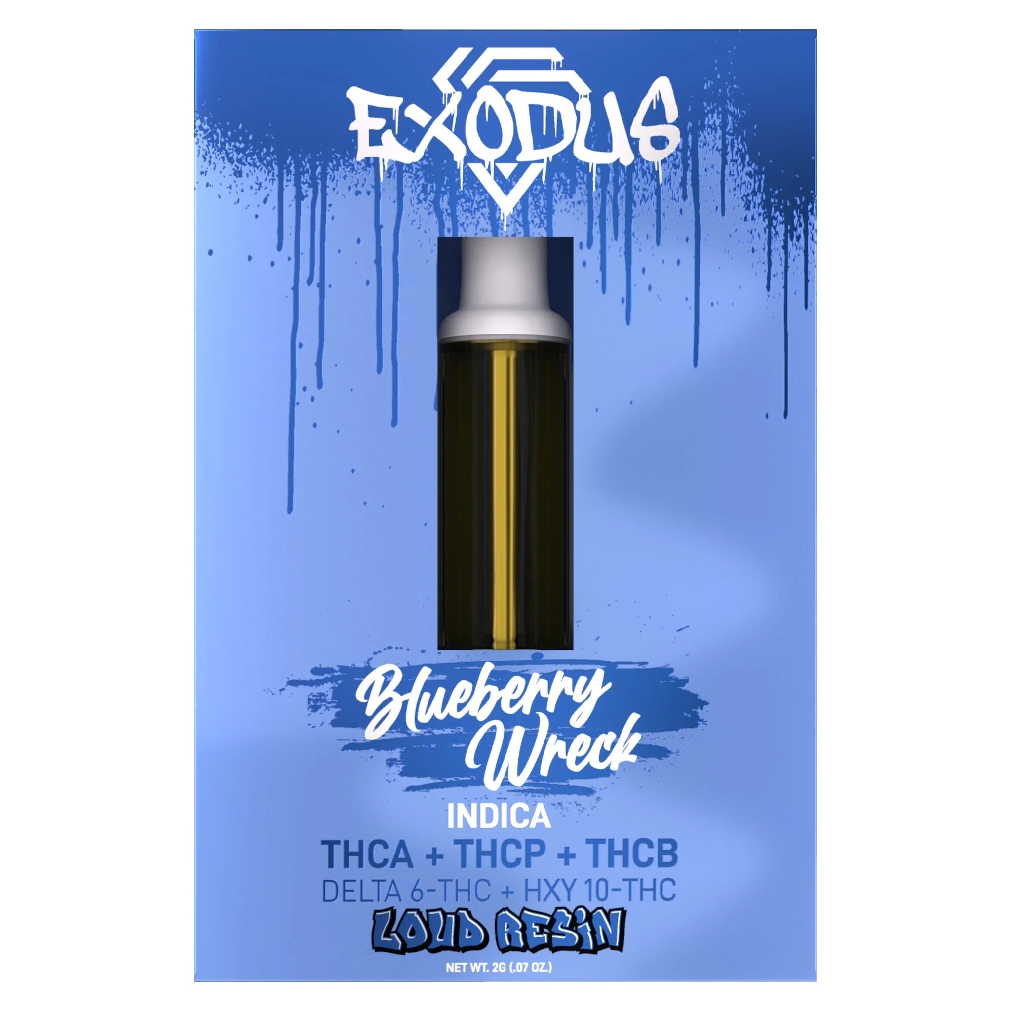 Exodus Zooted Loud Resin 2g Carts