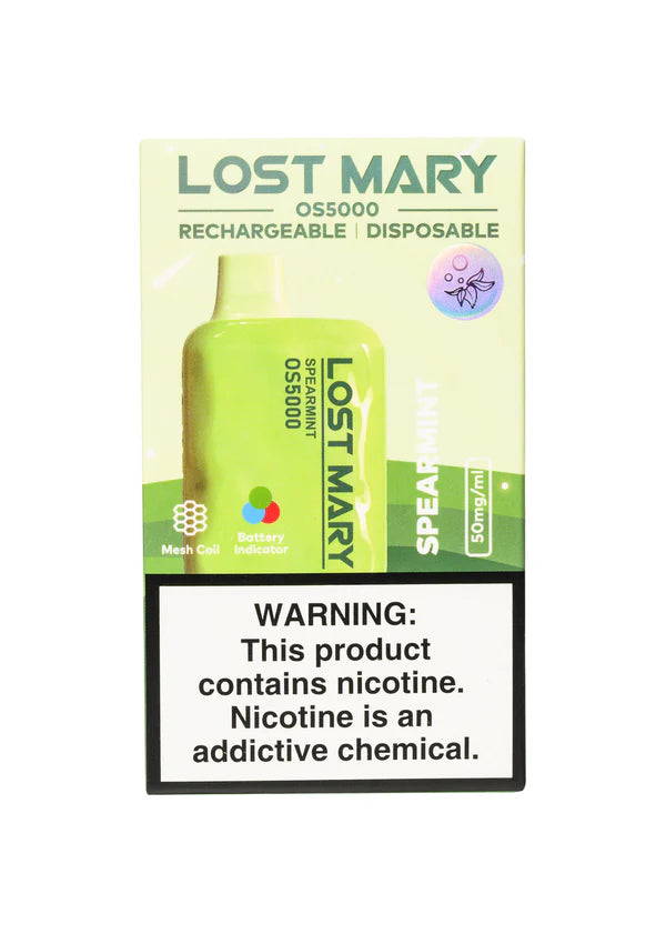 Lost Mary Vape Os5000 Spearmint