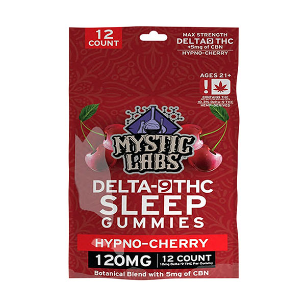 Mystic Labs Delta 9 Gummies 10 MG Per Gummy(12 Count)